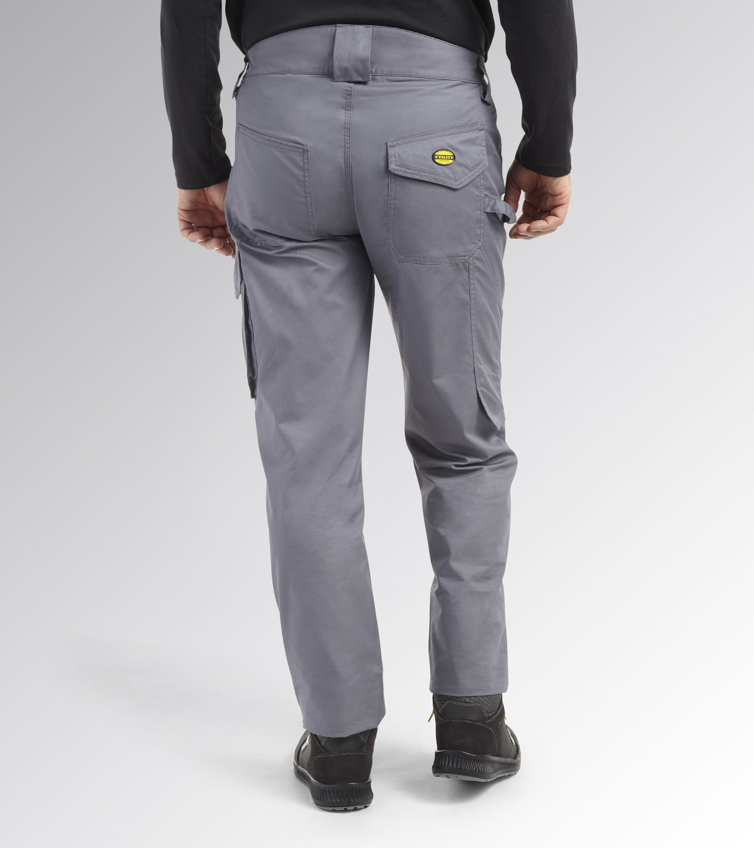 Pantalon de travail gris ROCK LIGHT PERF COTTON - Diadora - 17534275070