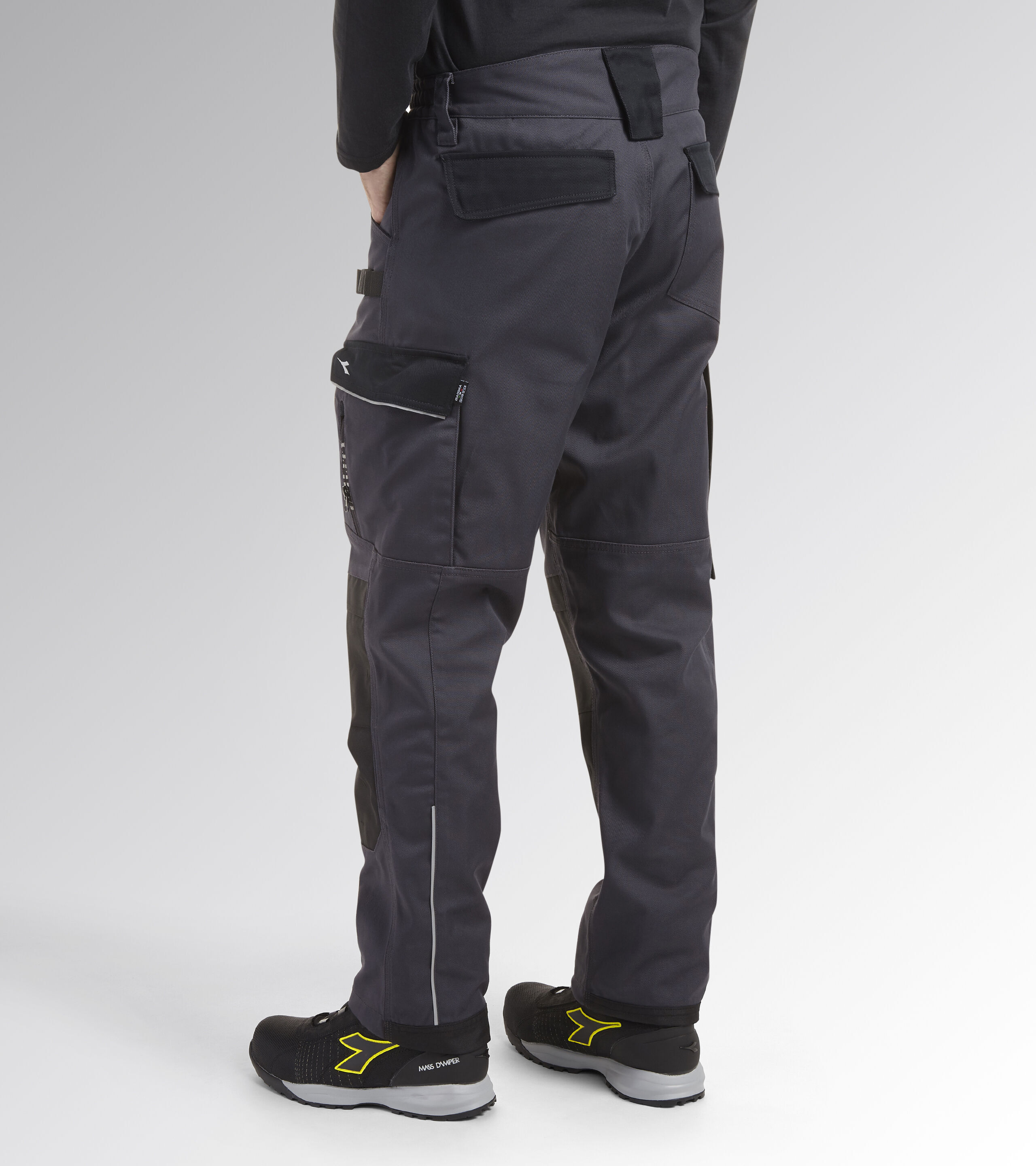 Pantalon de travail noir EASYWORK PERFORMANCE - Diadora - 17555280014