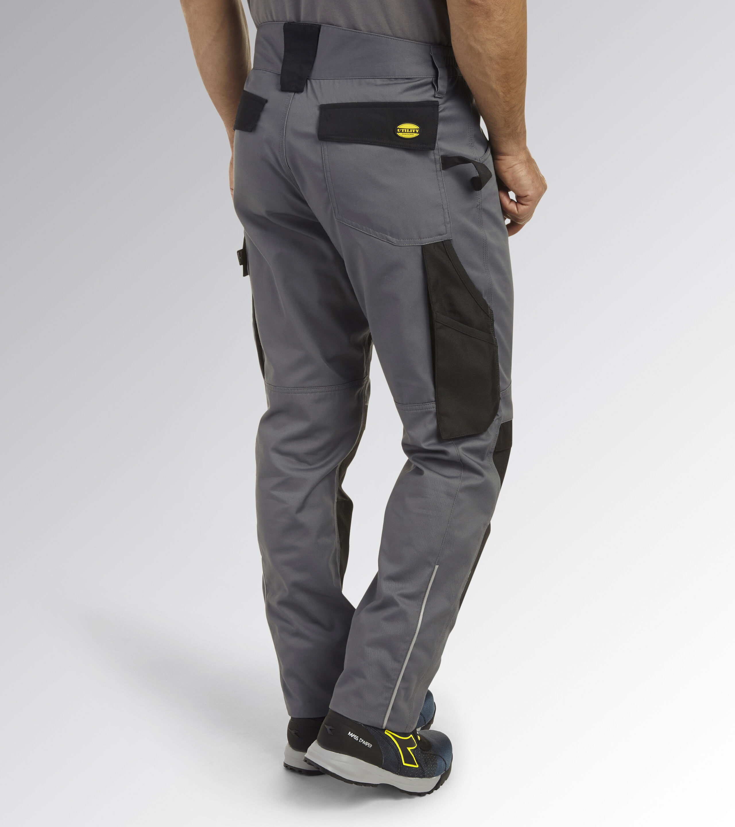 Pantalon de travail gris EASYWORK LIGHT PERF - Diadora - 17555375070