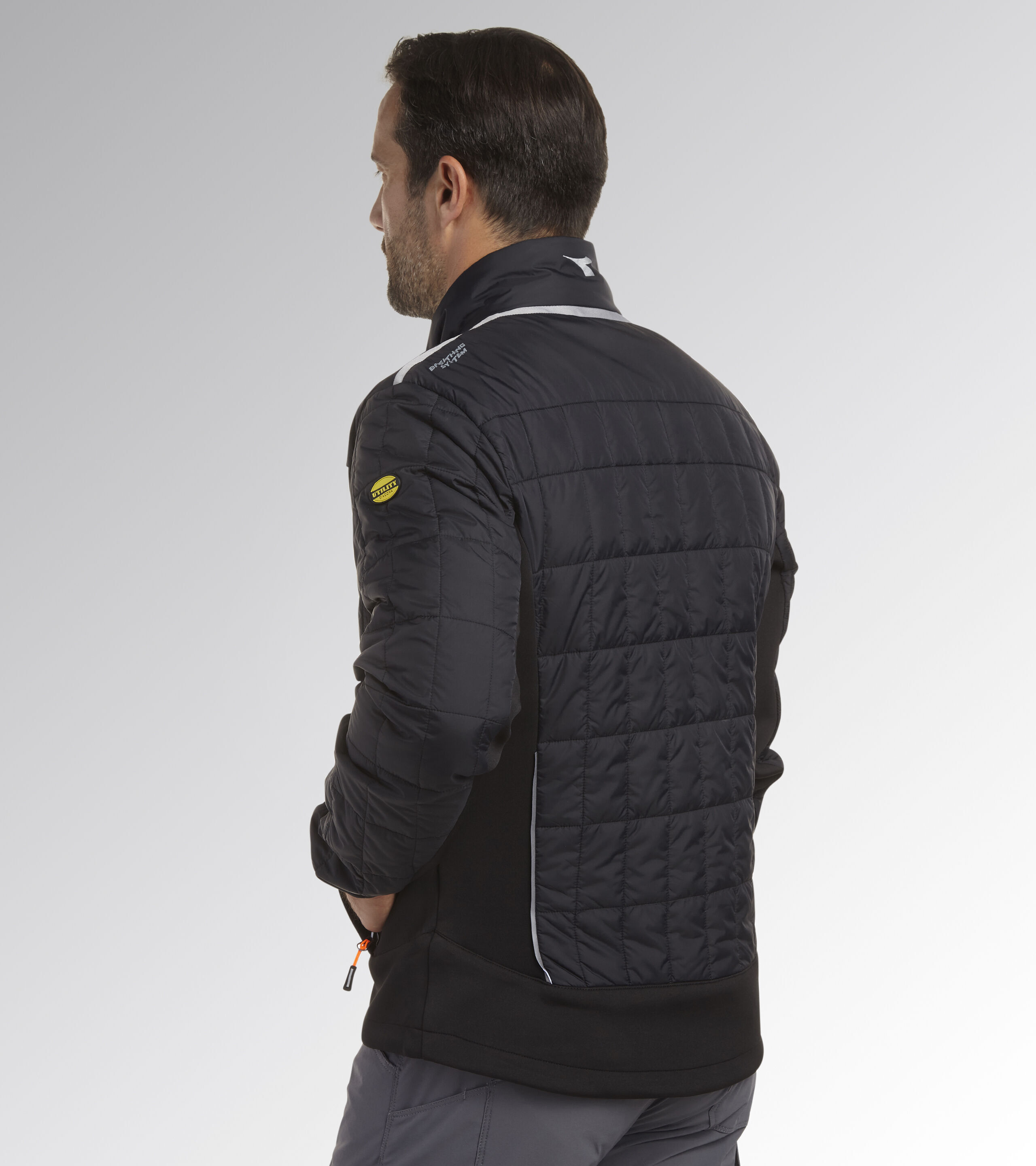 Veste de travail noire LIGHT PADDED JACKET TECH - Diadora - 17598780013