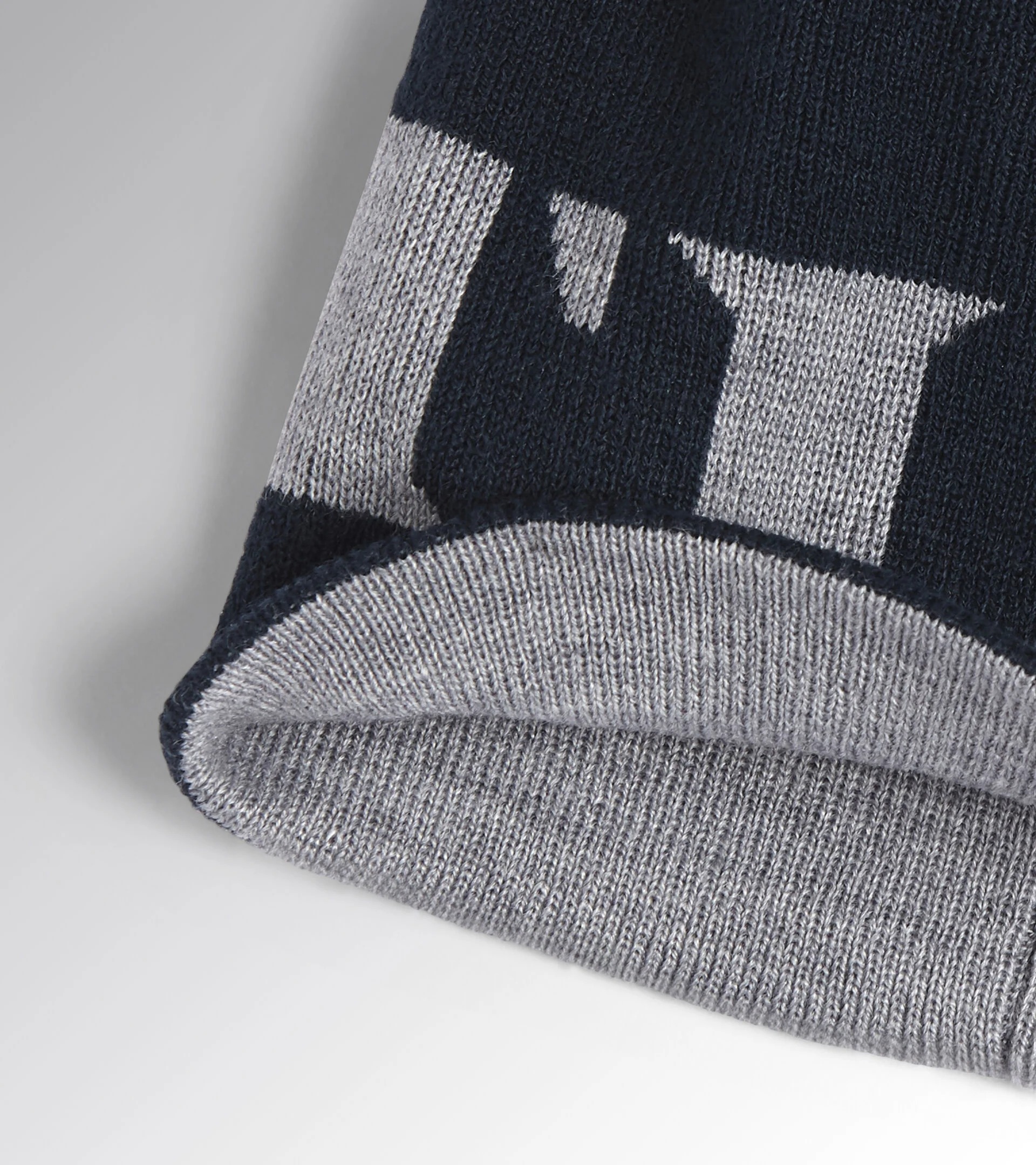 Bonnet réversible WOOL CAP GRAPHIC bleu - Diadora - 17662260063