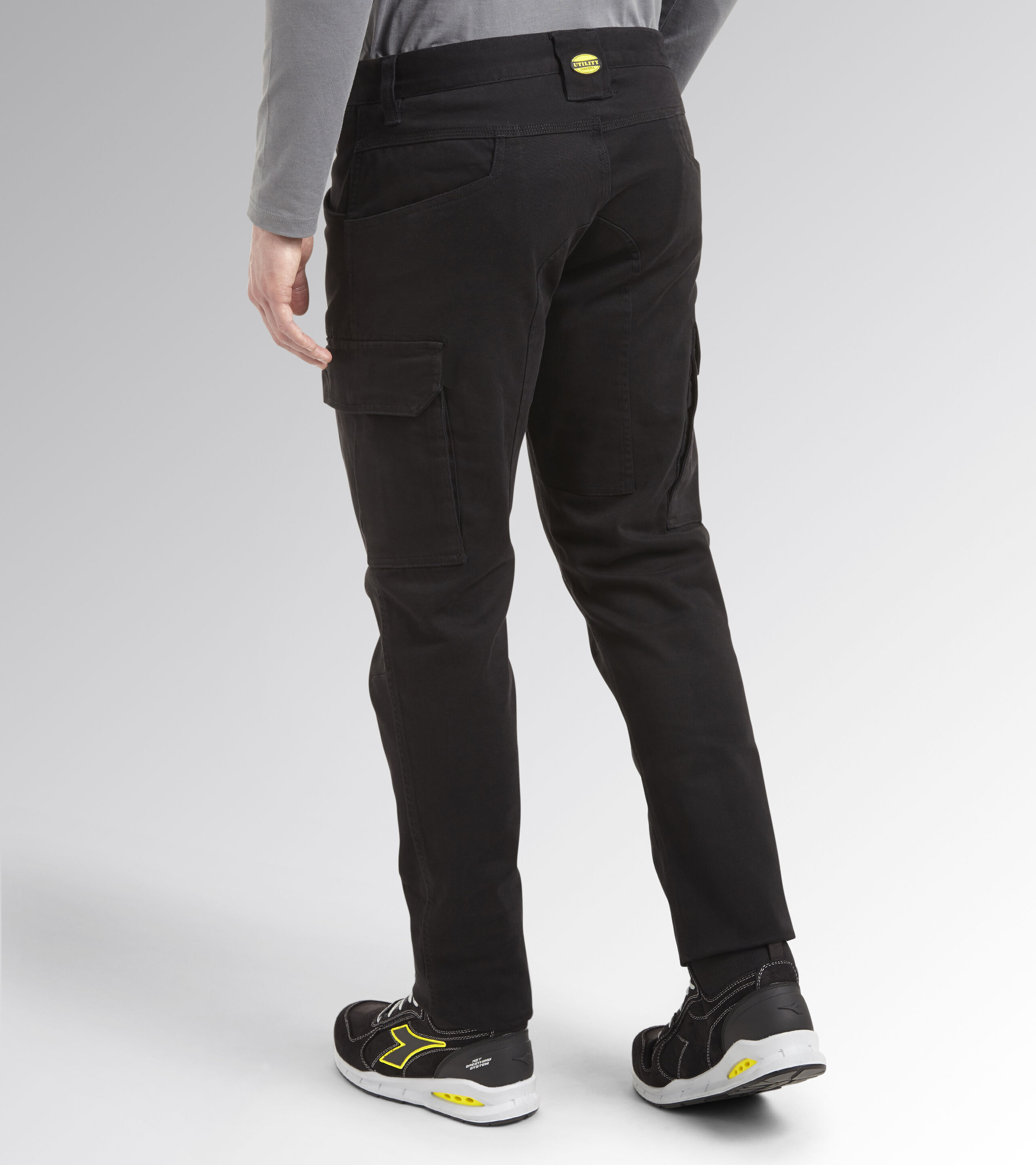 Pantalon de travail noir CARGO MOSCOW - Diadora - 17726880013
