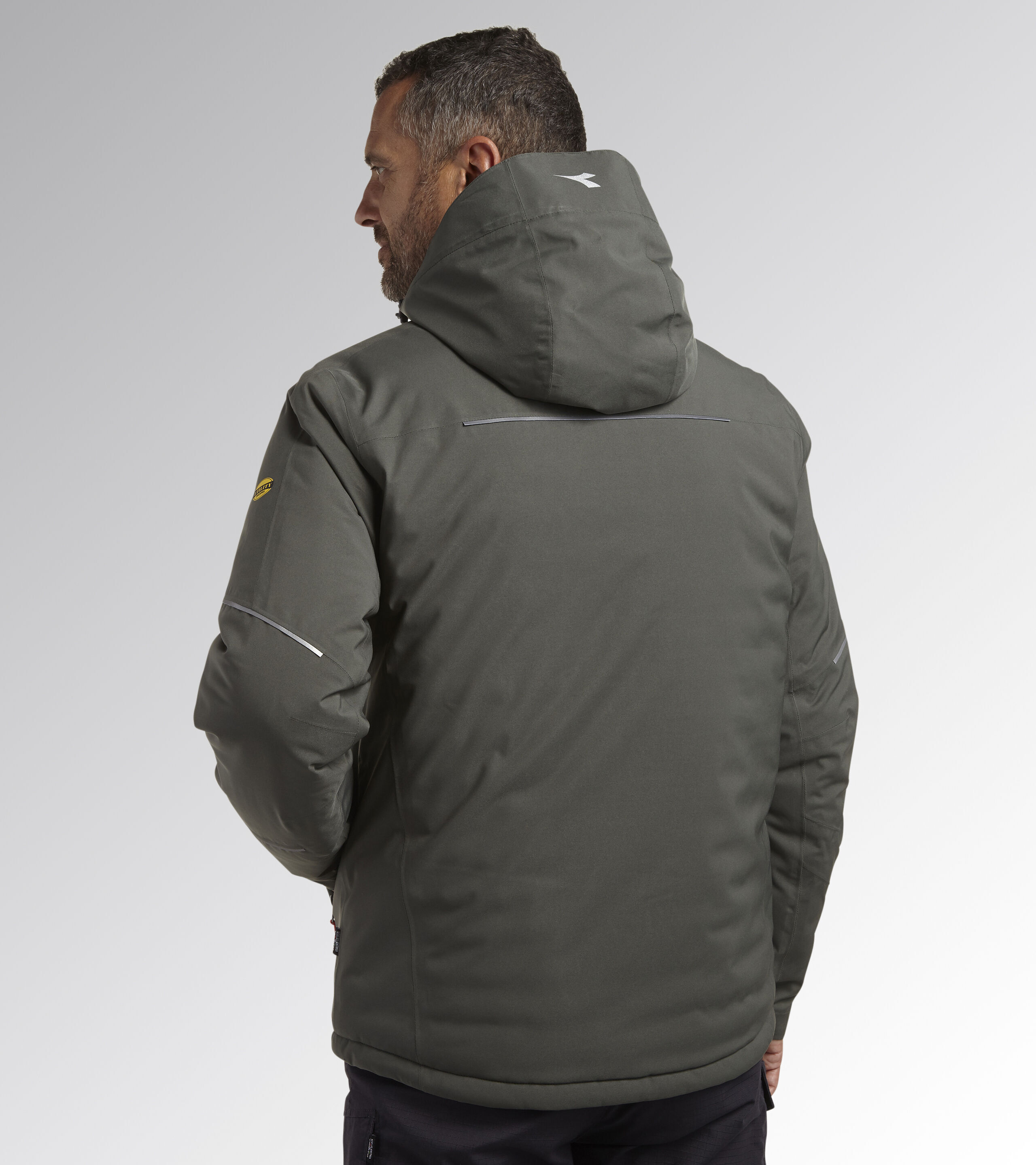 Veste de travail vert PADDED JACKET CROSS - Diadora - 17766070166