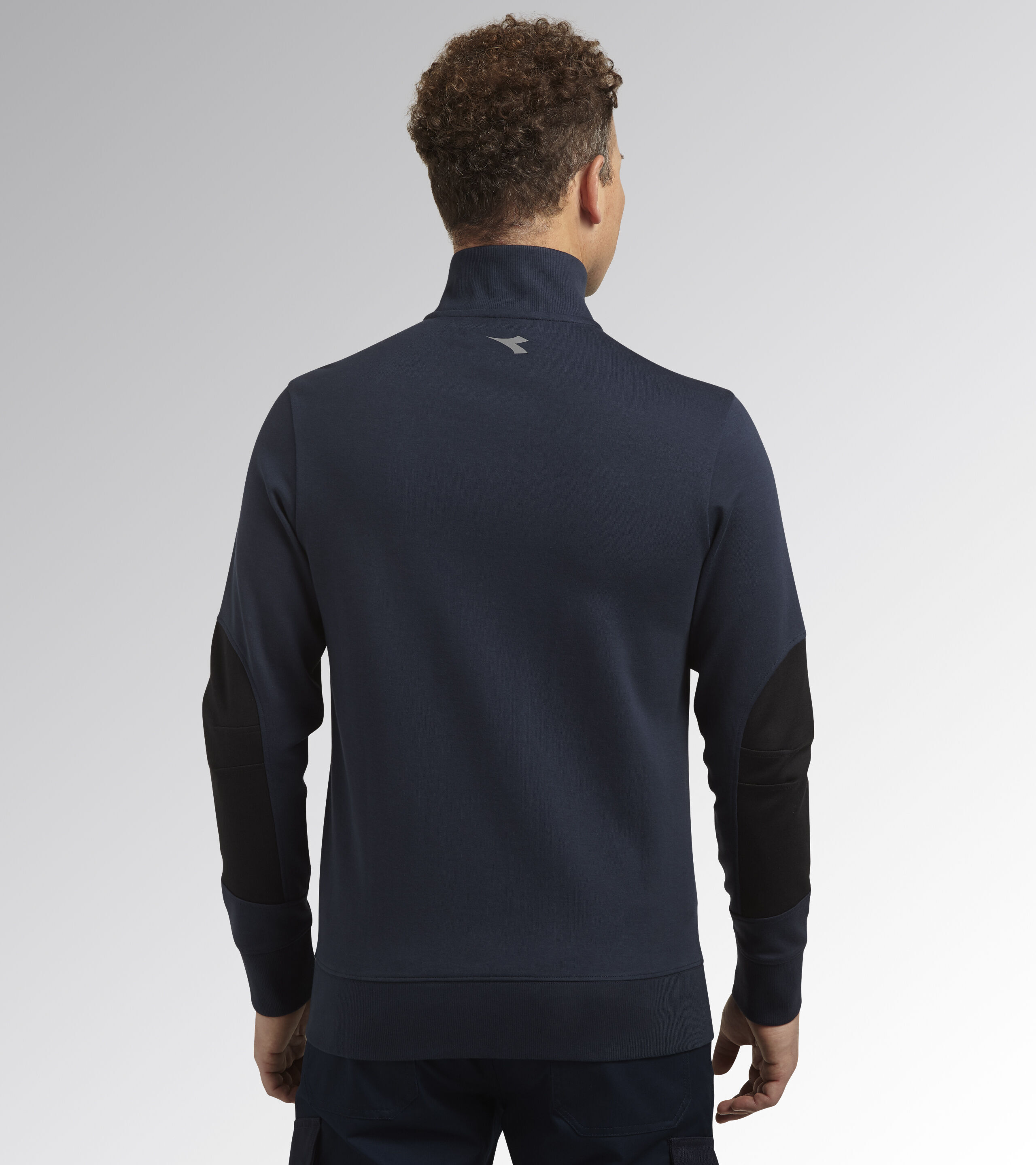 Sweat-shirt de travail bleu marine ZIP LITEWORK - Diadora - 17875560062