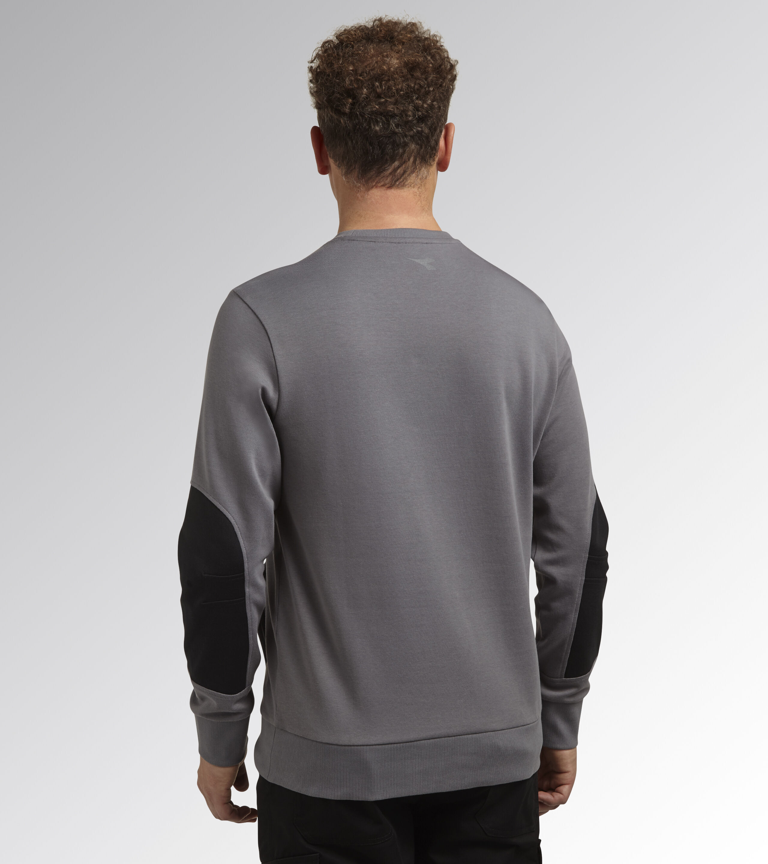 Sweat-shirt de travail gris CREW LITEWORK - Diadora - 17875675070