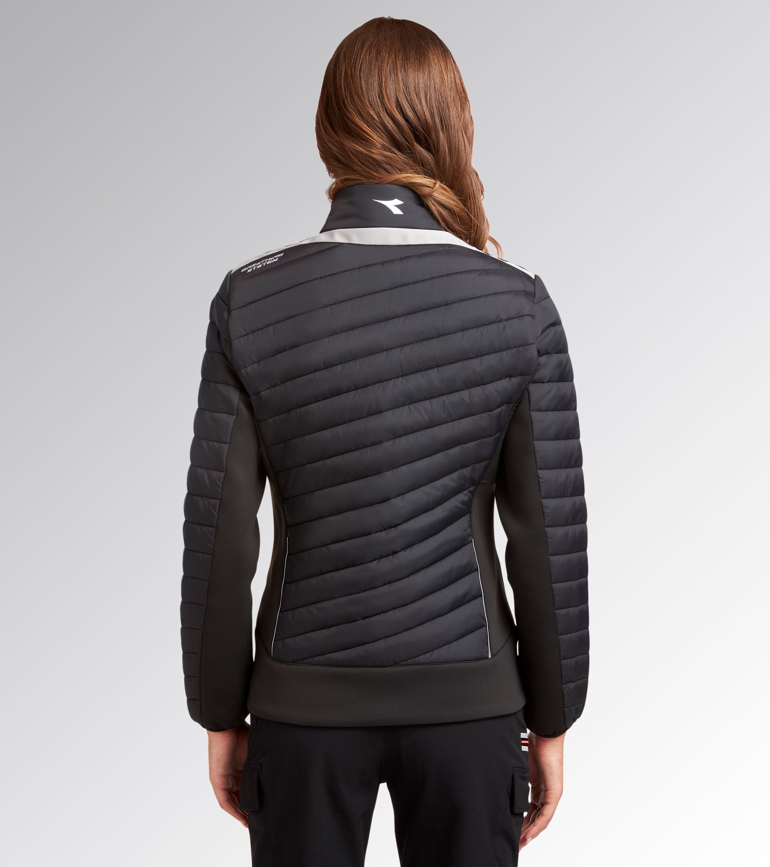 Veste de travail noire Femme PADDED JACKET TECH ATHENA - Diadora - 17982880013