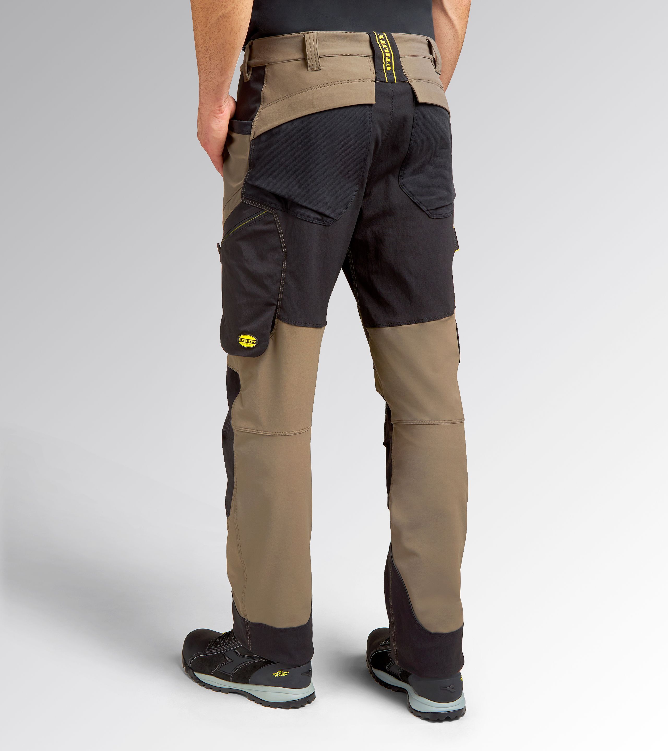 Pantalon de travail beige PERFORMANCE EVOLUTION - Diadora - 18079875014