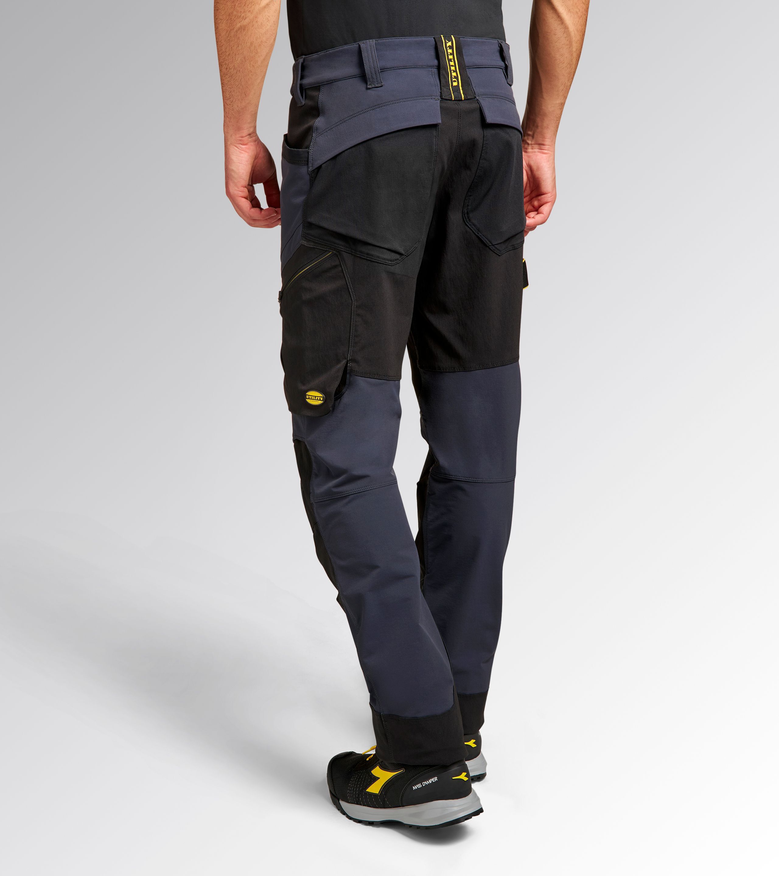 Pantalon de travail gris foncé PERFORMANCE EVOLUTION - Diadora - 18079880001