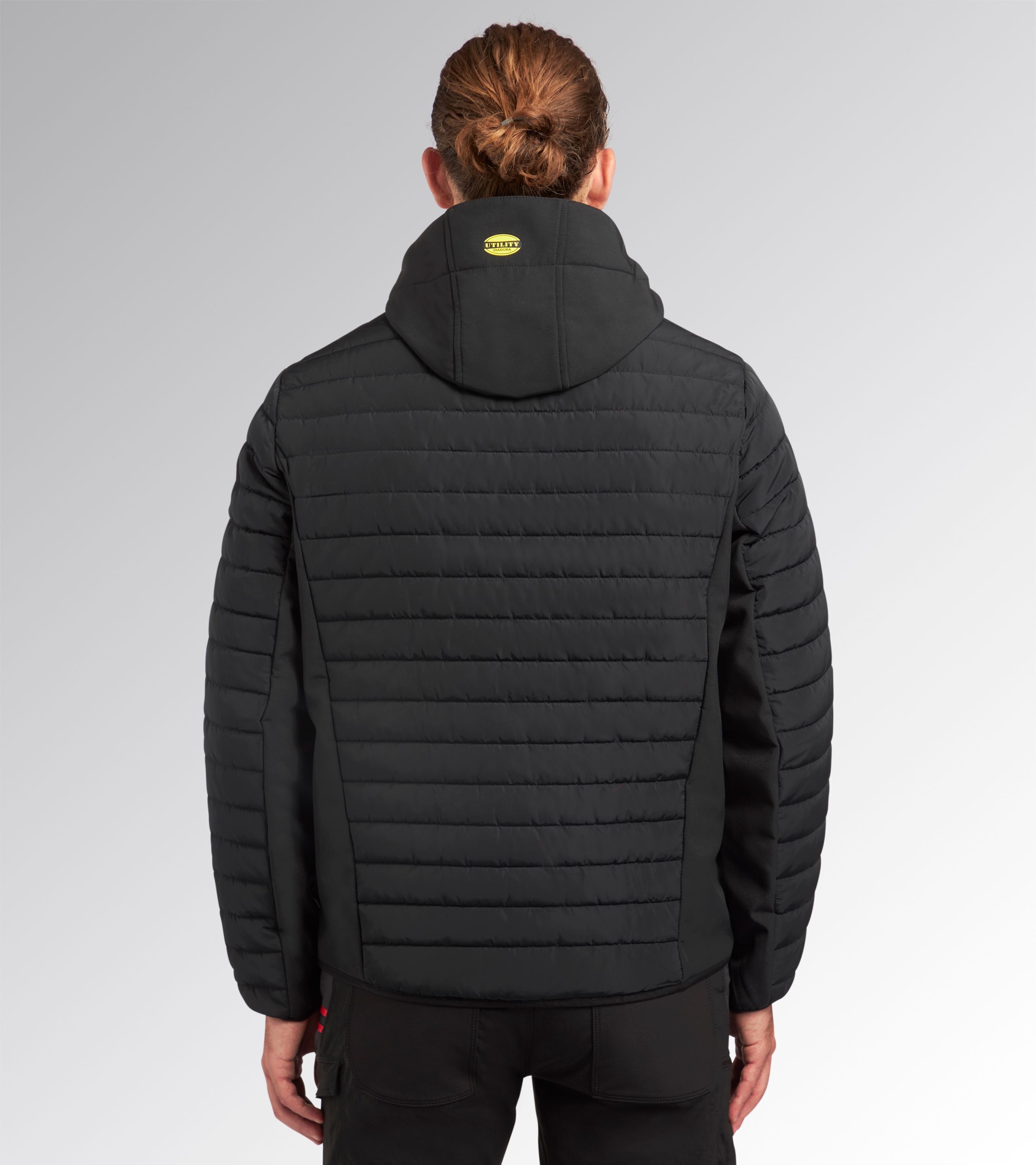 Veste de travail noire Utility x Ducati Corse PADDED JACKET MOTOR DUCATI - Diadora - 18180980013