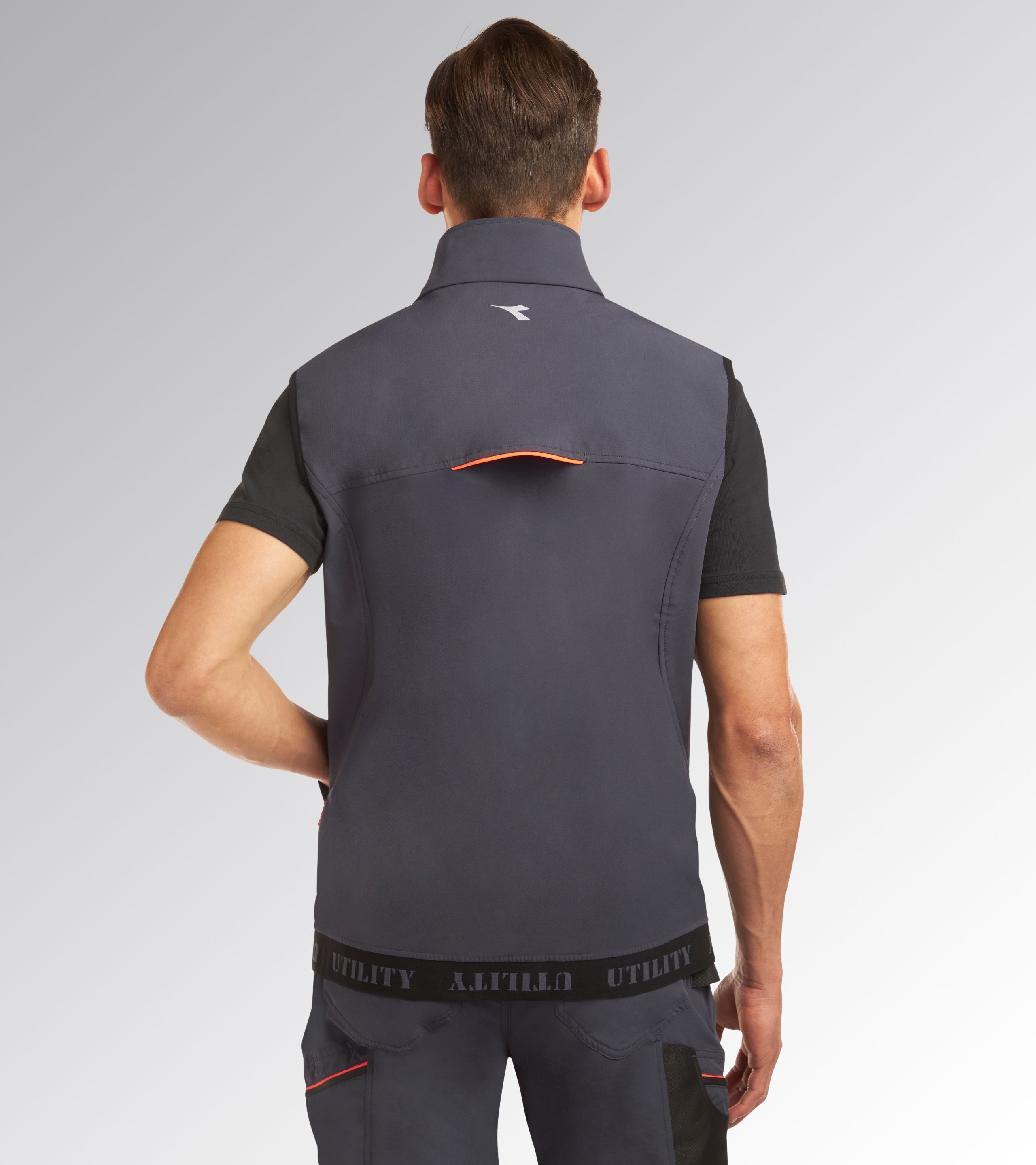 Gilet de travail gris VEST SHADOW - Diadora - 18203875146