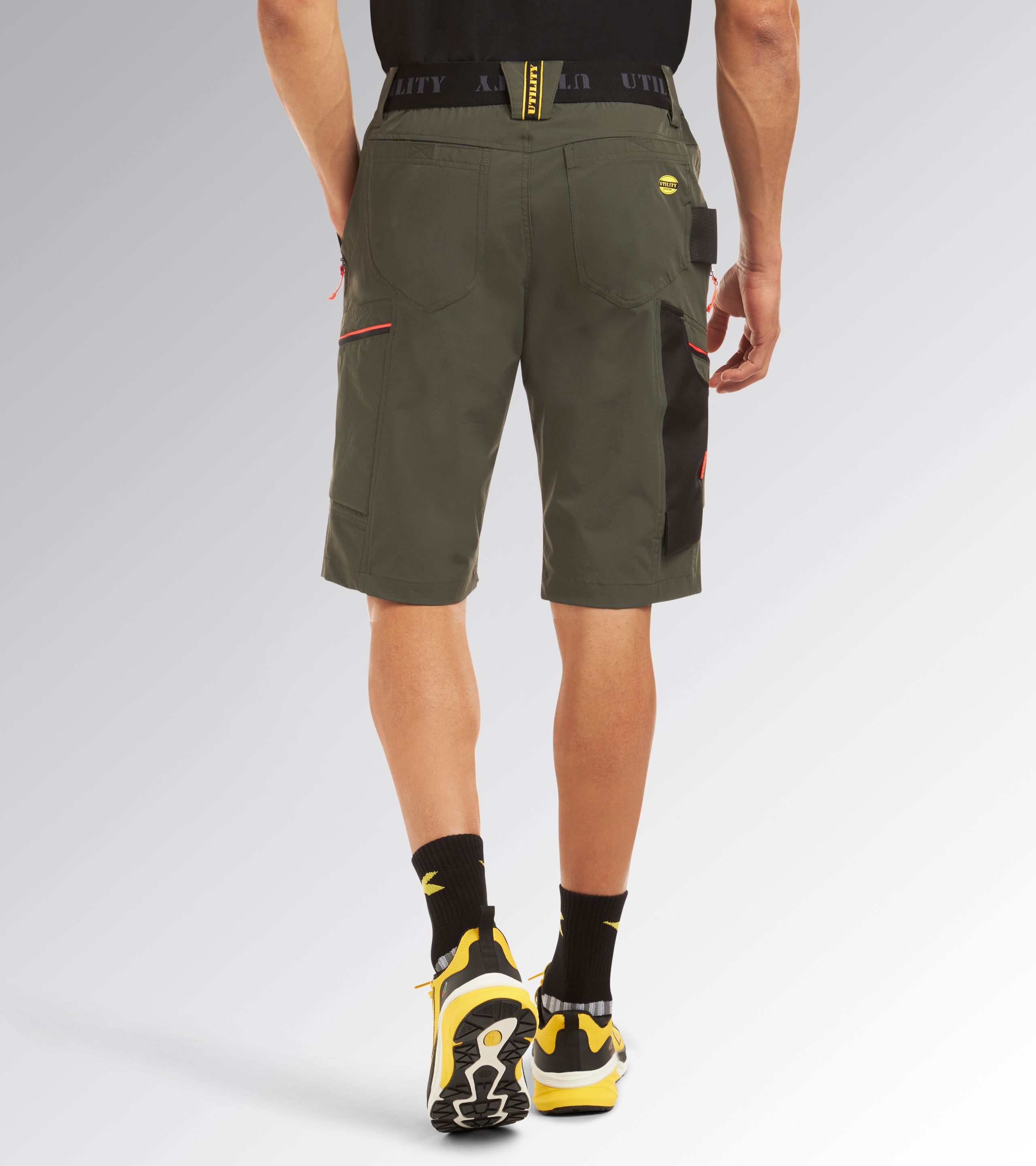 Bermuda de travail vert SHADOW - Diadora - 18204070488