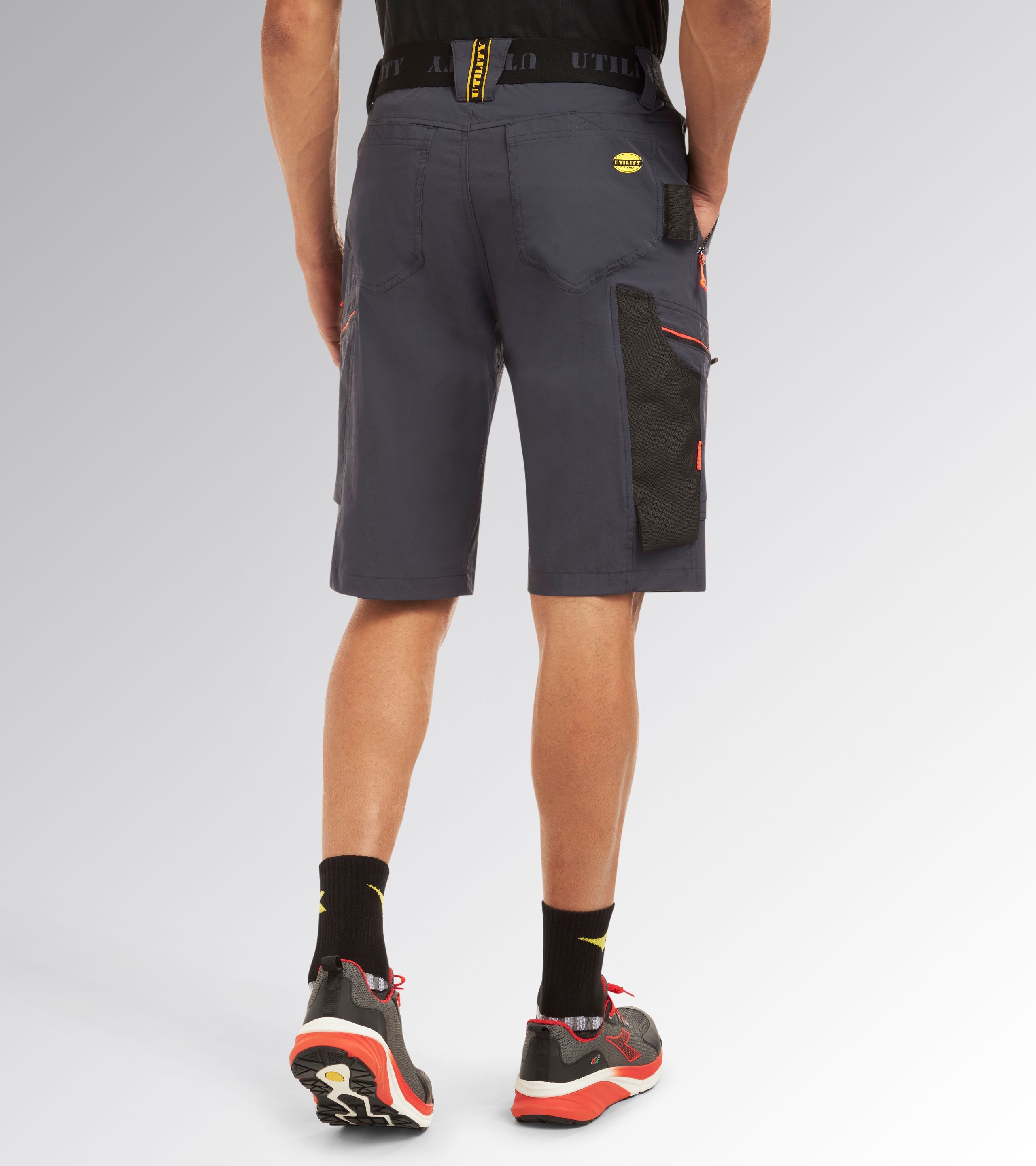 Bermuda de travail gris foncé SHADOW - Diadora - 18204075146