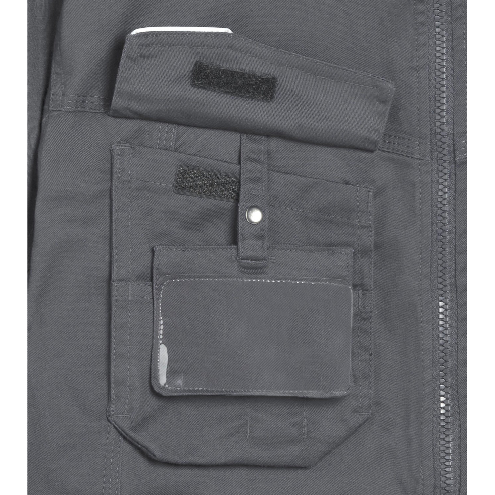 Veste multipoche en polycoton WW JACKET 2.0 gris DIADORA - 183061 75070