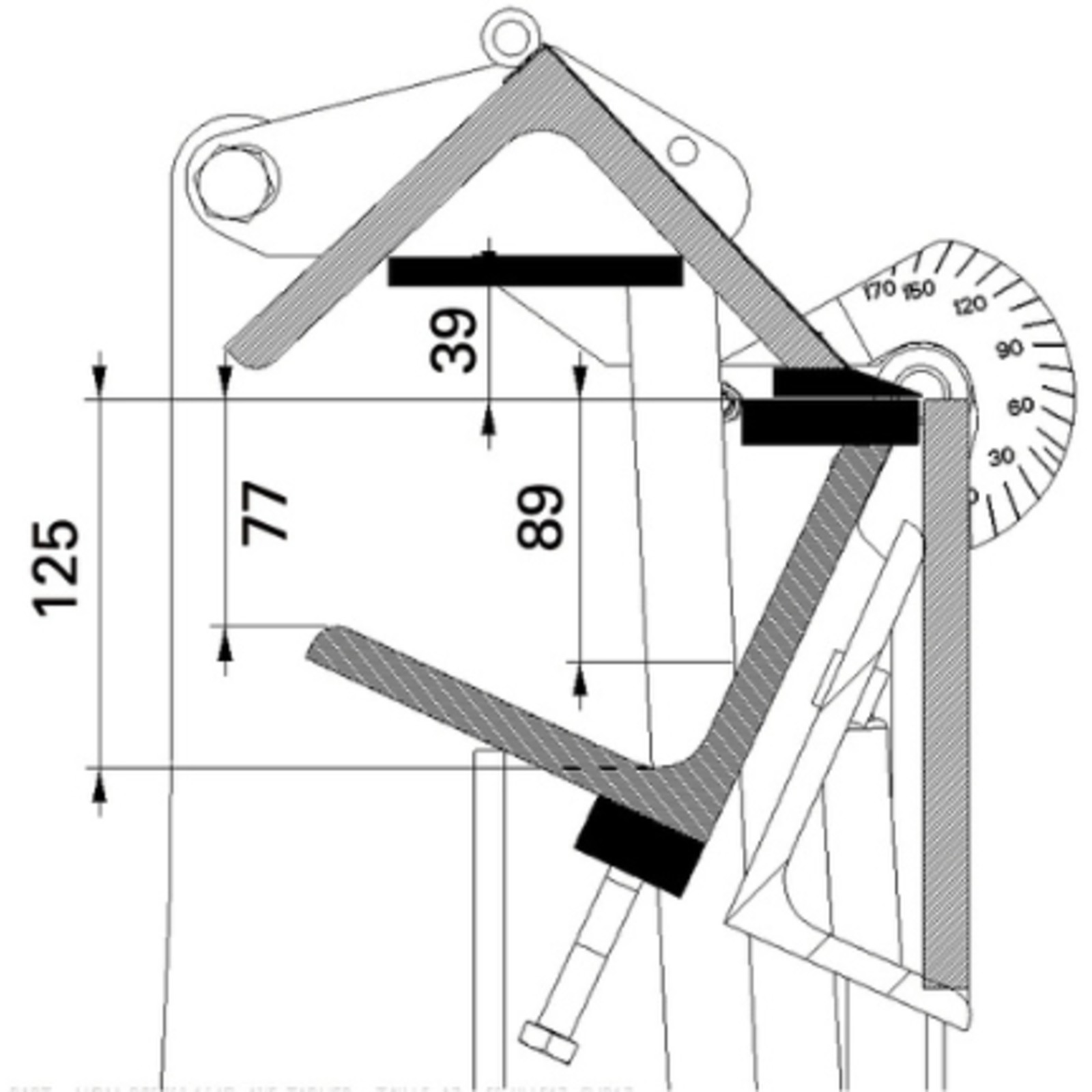 Plieuse LAGOON 2m DIMOS - 081490