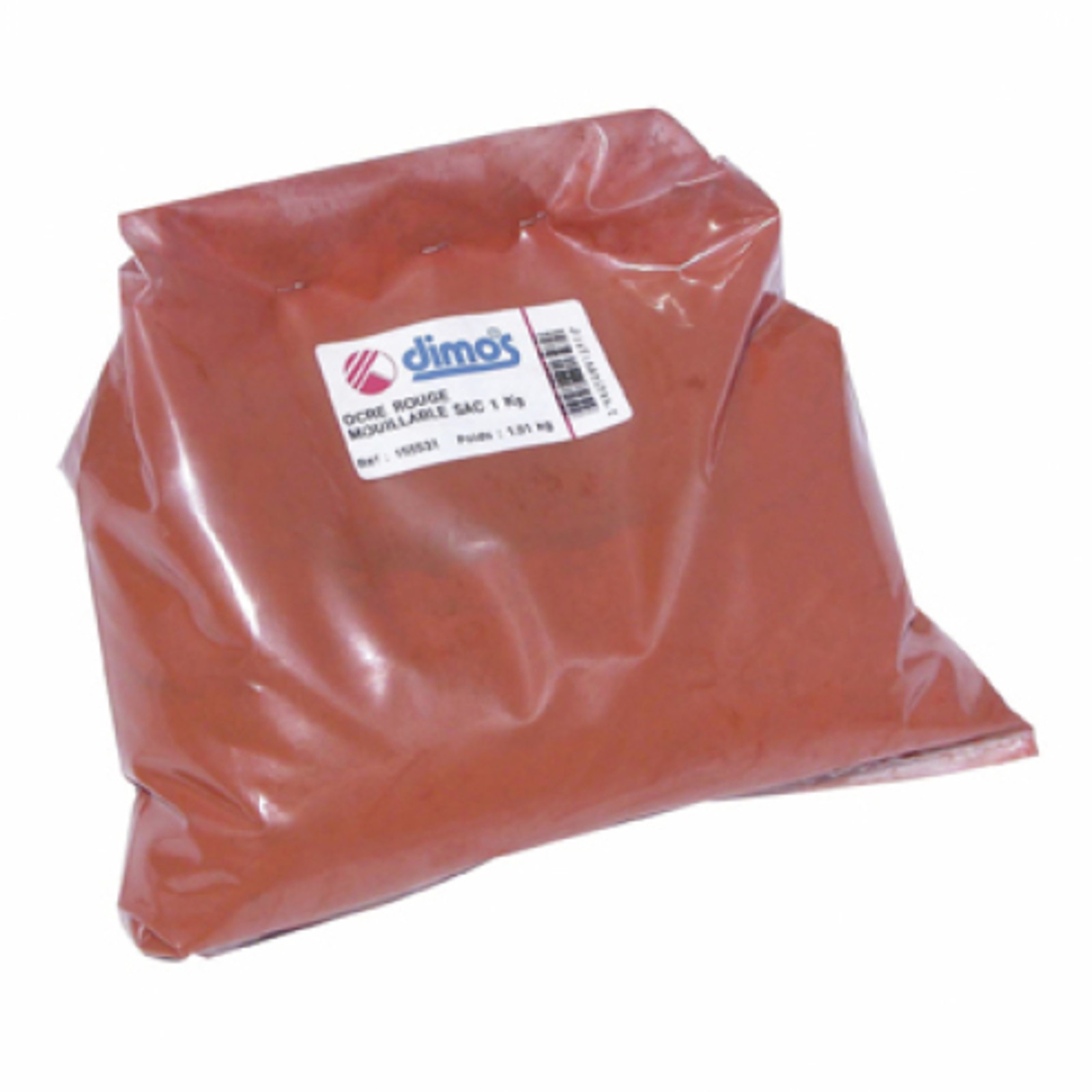 Ocre rouge mouillable DIMOS - seau 1kg - 155531