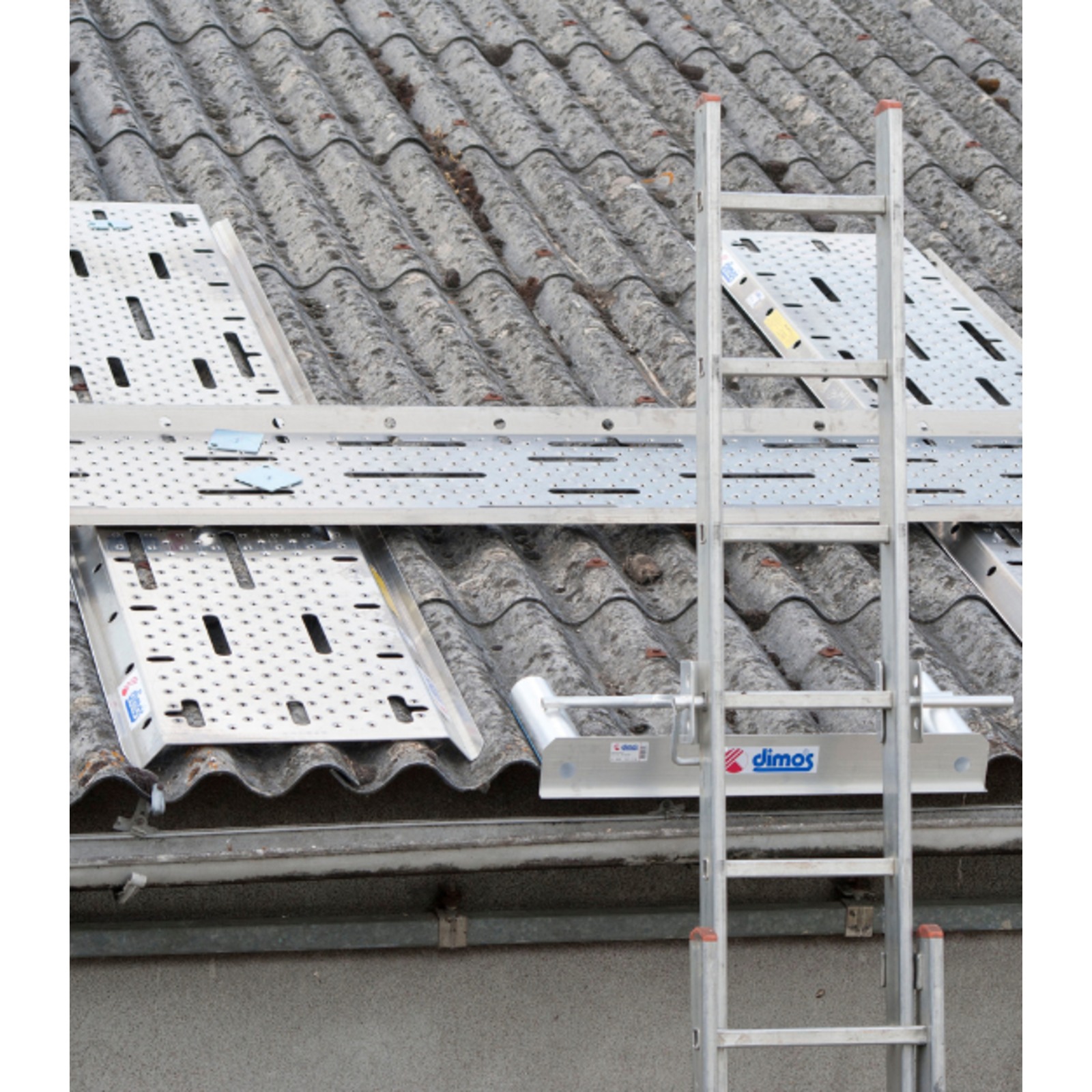 Pack complet alu SECURIPLAC 3 planchers 3m 60cm kit fixation DIMOS - 870040