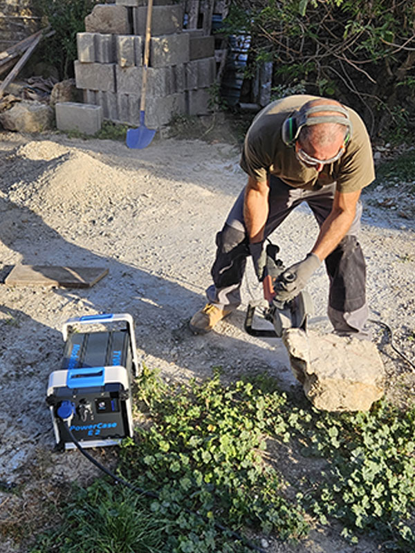 Batterie de Chantier Portable Compact POWERCASE E2 - DALEP - 1.05.0119.16