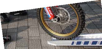 Paire de rampes alu avec rebords S72 pour motos de 600 kg Lg 2000 mm Larg 200 mm - DIMA - S7220B