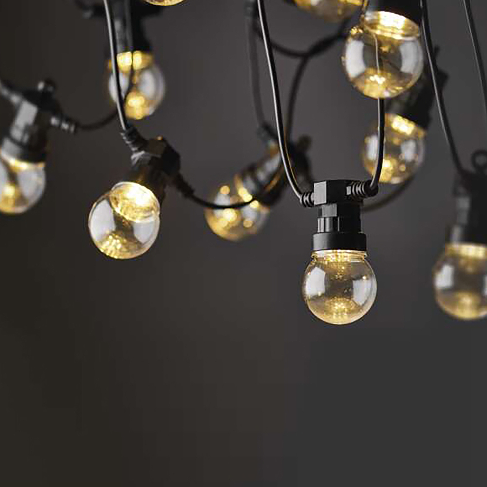 GUIRLANDE EXTERIEUR BLANC FROID FORME SAPIN IP44 - DEBFLEX - 600615