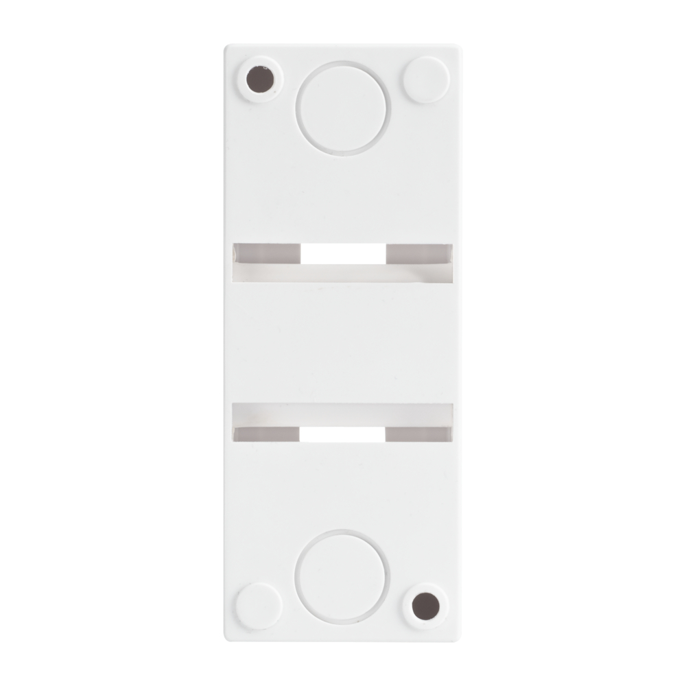 COFFRET VIDE 1 RANGEE 2 MODULES 51X130X63MM - DEBFLEX - 707230