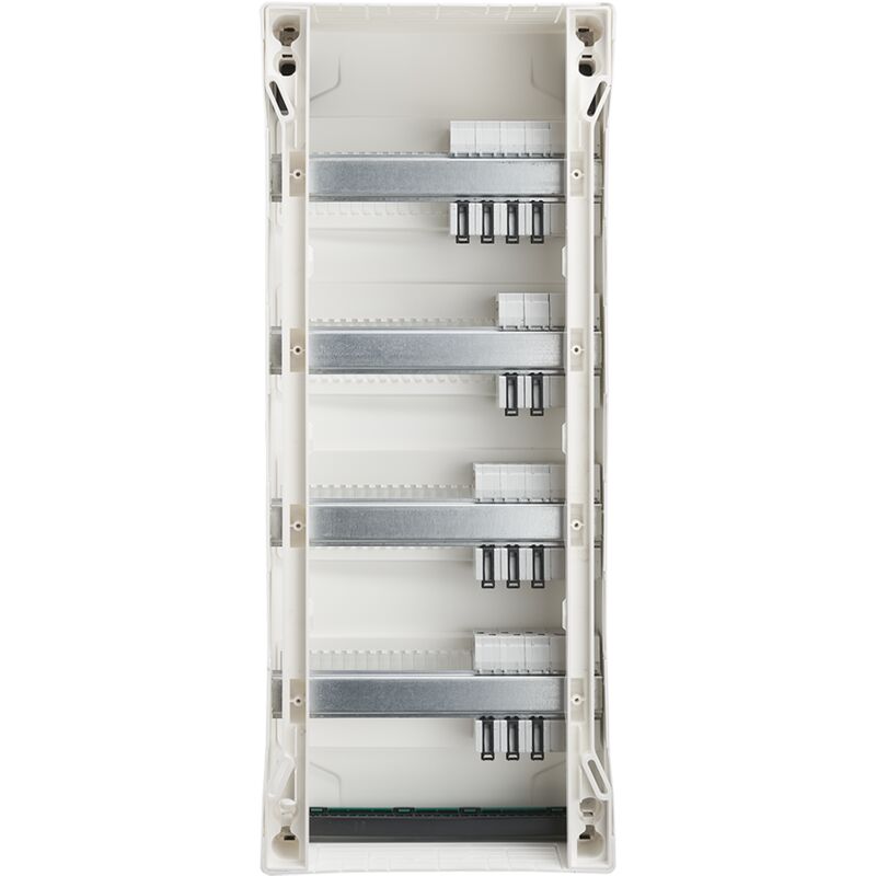 COFFRET PRE EQUIPE 4 RANGEES- 4 INTER DIFF (40A type A et AC, 63A type A) 12 DISJONCTEURS (5*10A, 3*16A, 3*20A, 1*32A) - DEBFLEX - 707952