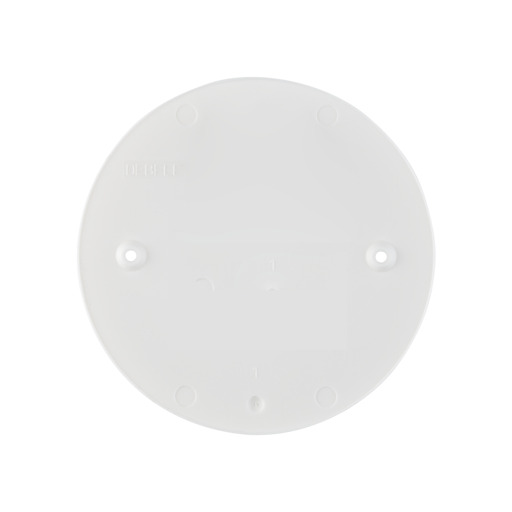 COUVERCLE ROND A VISSER D86 POUR BOITE D67 SANS VIS - DEBFLEX - 718116