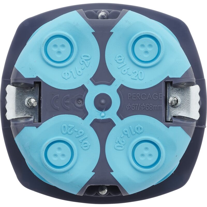BOITE D'ENCASTREMENT STOPAIR MULTIMATERIAUX 1 POSTE Ø67/P40 - DEBFLEX - 718382