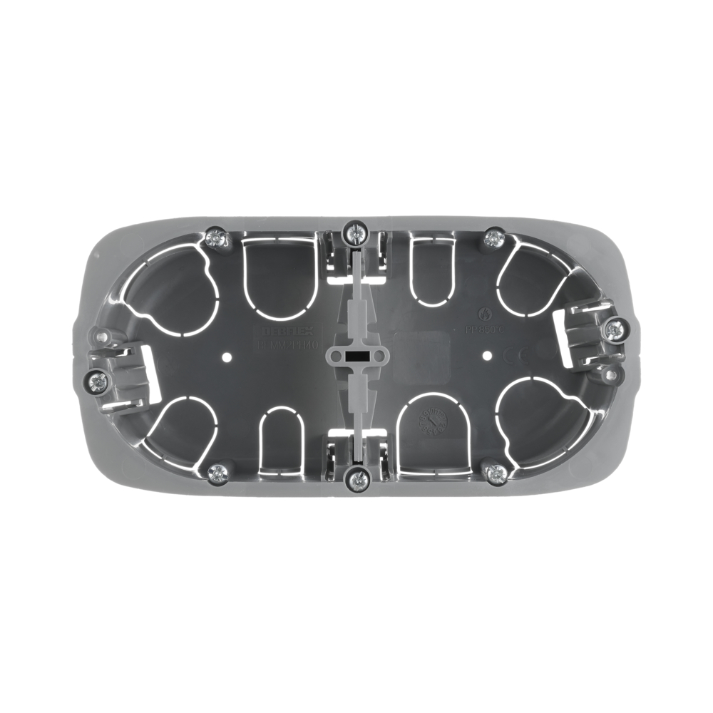 BOÎTE POUR APPA. MULTIMAT  DEBFLEX GRIS D67/P40 2P X1 CUTCASE DE 45 - DEBFLEX - 718456