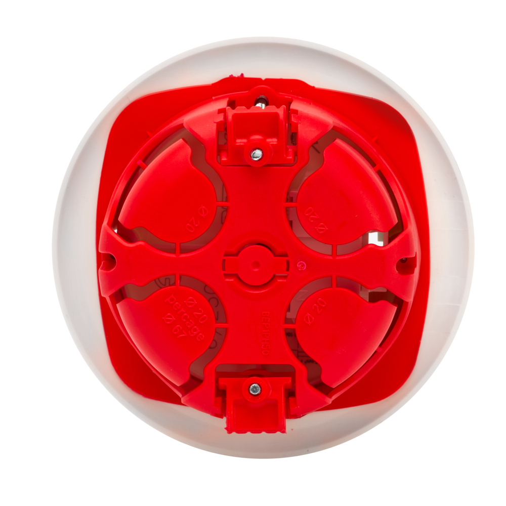 BOITE LUMINAIRE DCL CLOISON SECHE D67/P50 + CROCHET - DEBFLEX - 718609