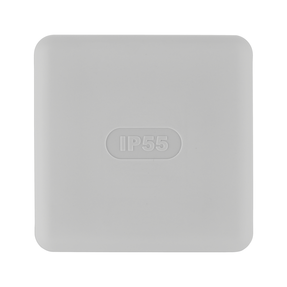 BOITE DE DERIVATION ETANCHE IP55 85X85/P50 GRIS - DEBFLEX - 718806