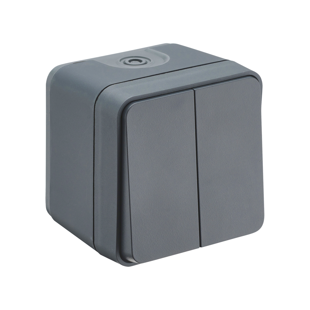 CYKLONE IP55 DOUBLE VA ET VIENT ANTHRACITE - DEBFLEX - 730423