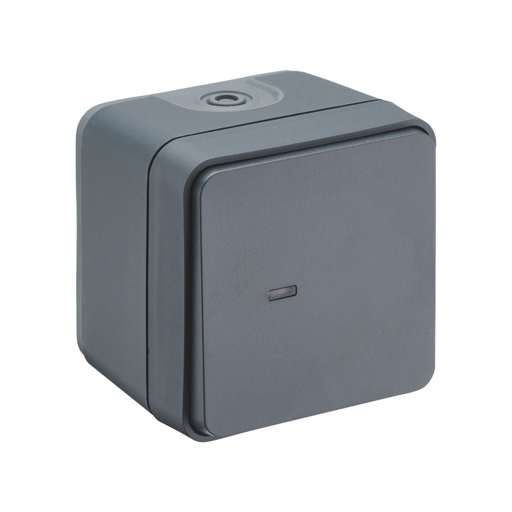 CYKLONE IP55 VA ET VIENT LUMINEUX / TÉMOIN ANTHRACITE - DEBFLEX - 730424