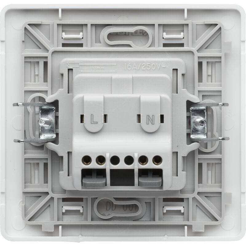 DIAM2 PRISE DE COURANT 2P BLANC - DEBFLEX - 739140