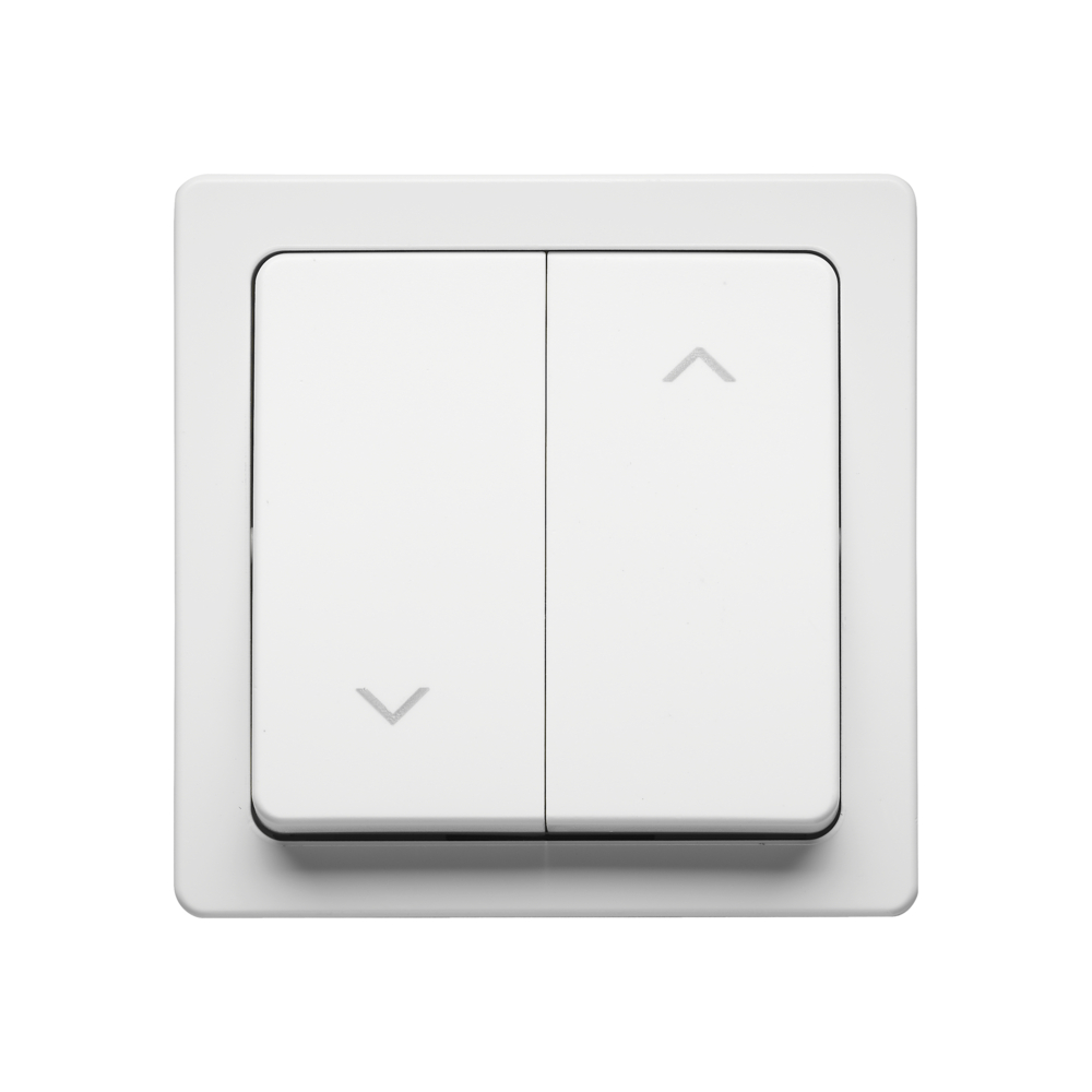 BLOK INTERRUPTEUR VOLET ROULANT BLANC - DEBFLEX - 746805