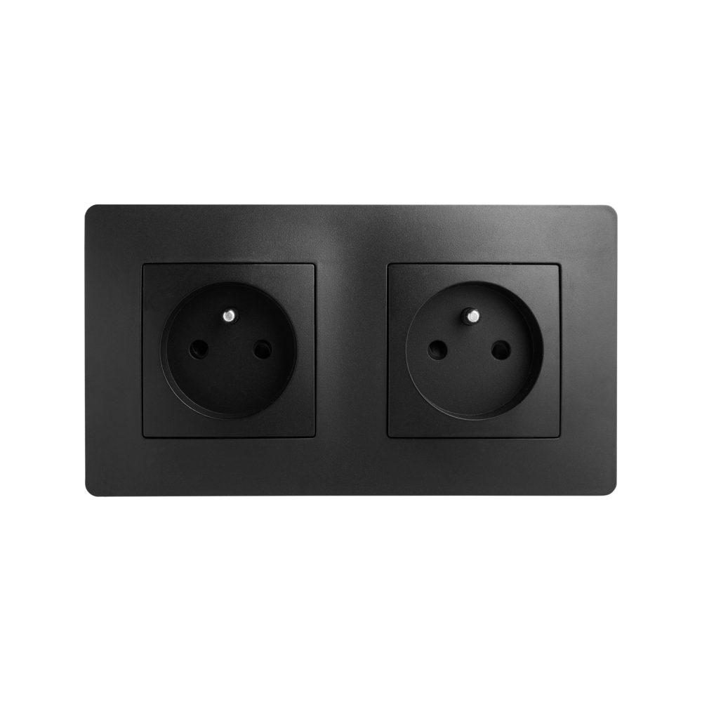CALY DOUBLE PRISE 2P+T HORIZONTALE NOIR - DEBFLEX - 749559