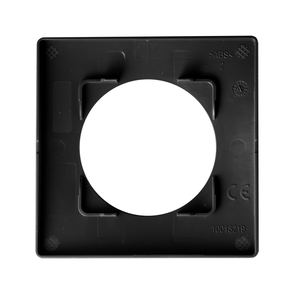 CASUAL EVO PLAQUE DE FINITION 1 POSTE NOIR INTENSE - DEBFLEX - 749631