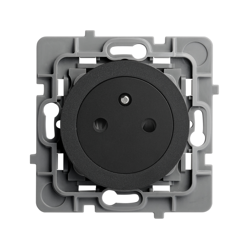 CASUAL EVO MECANISME PRISE 2P+T PUIT AFFLEURANT NOIR - DEBFLEX - 749657