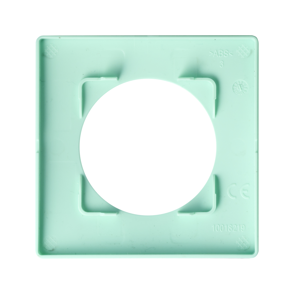 CASUAL EVO PLAQUE DE FINITION 1 POSTE VERT D'EAU - DEBFLEX - 749659