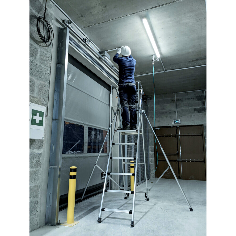 Plateforme individuelle à hauteur fixe T-REX 6 marches - 3,50m - DUARIB - 18136