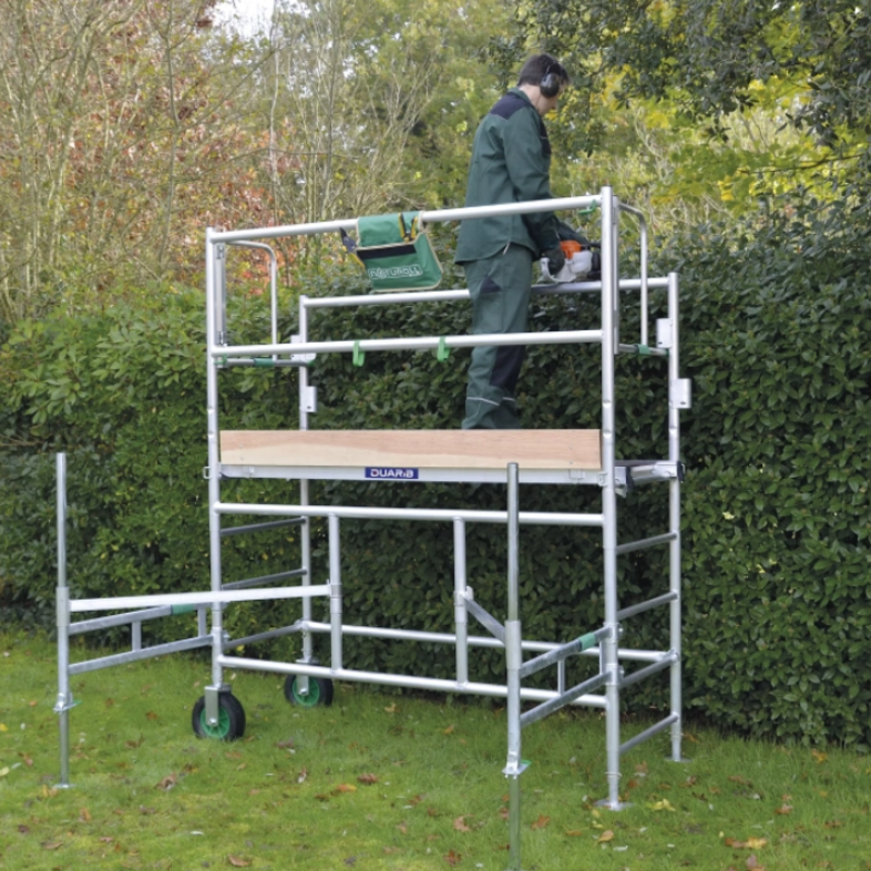 Echafaudage roulant taille haies NATUROLL - HT 3 m - DUARIB - 19063