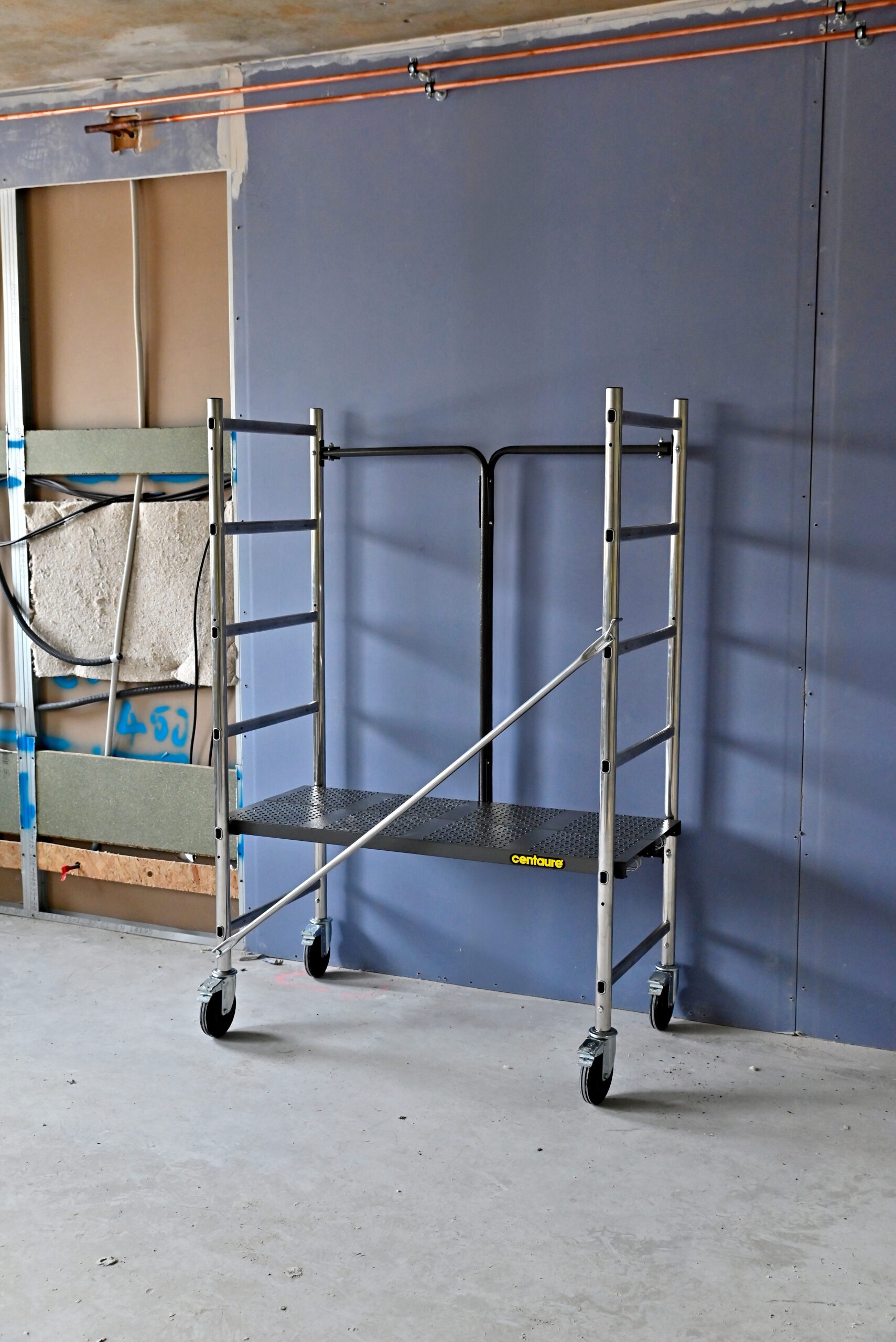 Échafaudage roulant et pliant CENTAURE TOP3 alu - Hauteur de travail 3m - 346801