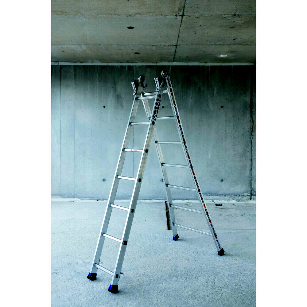 Echelle transformable à base évasée 2 plans DUARIB MASTER T2 3m05 - 510210