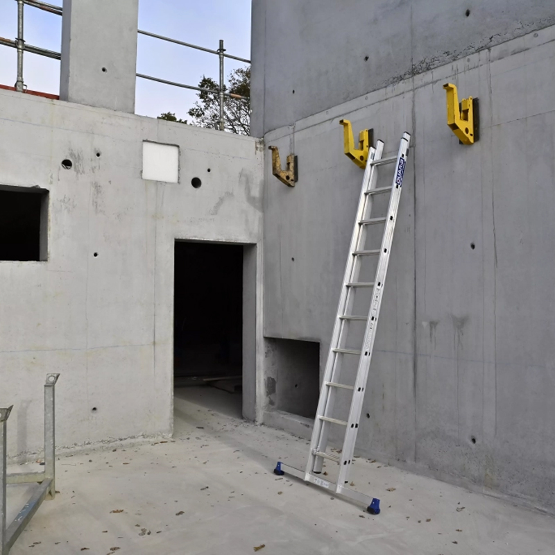 Échelle CM2 coulissante 2 plans à main 2x10 barreaux 5 m DUARIB - 610510