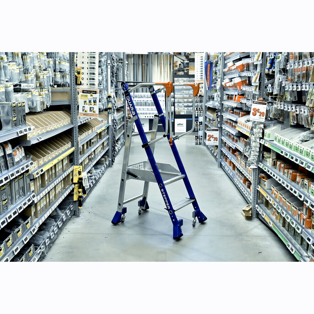 PLATE FORME DE RAYONNAGE 4 MARCHES STEPPER DUARIB - 514914