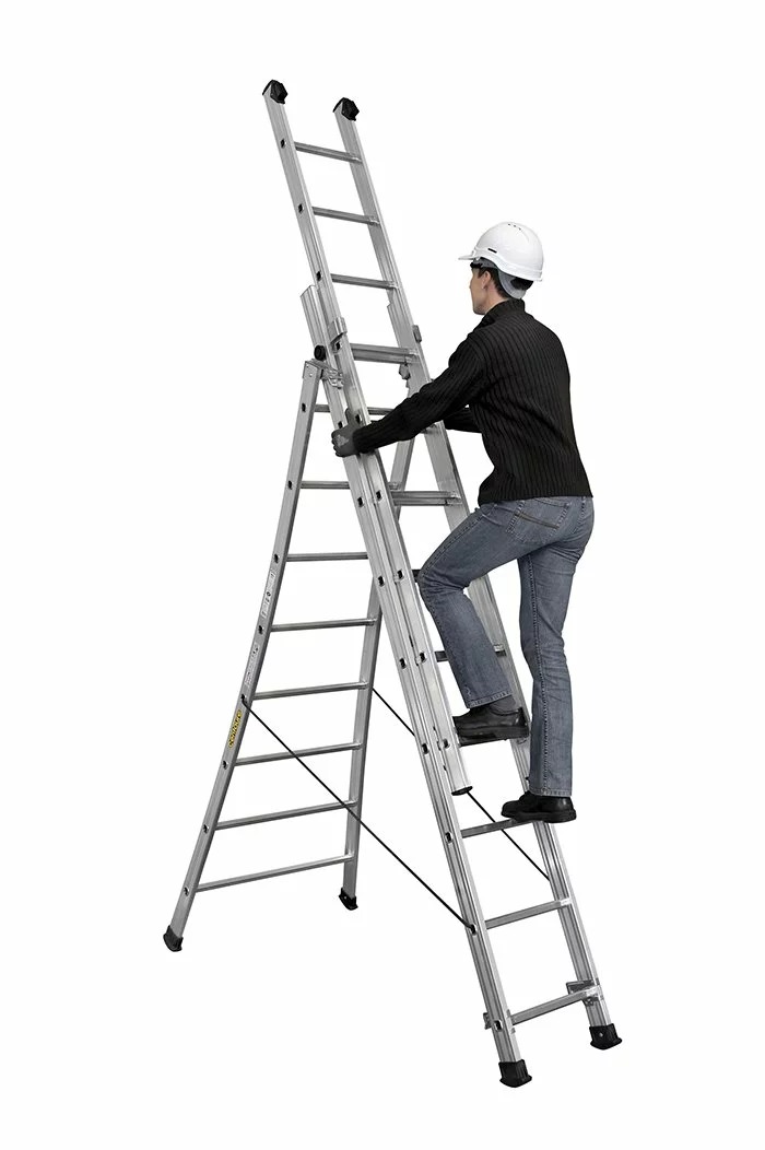 Echelle transformable à base évasée 3 plans DUARIB PRT3 2m75 - 363309