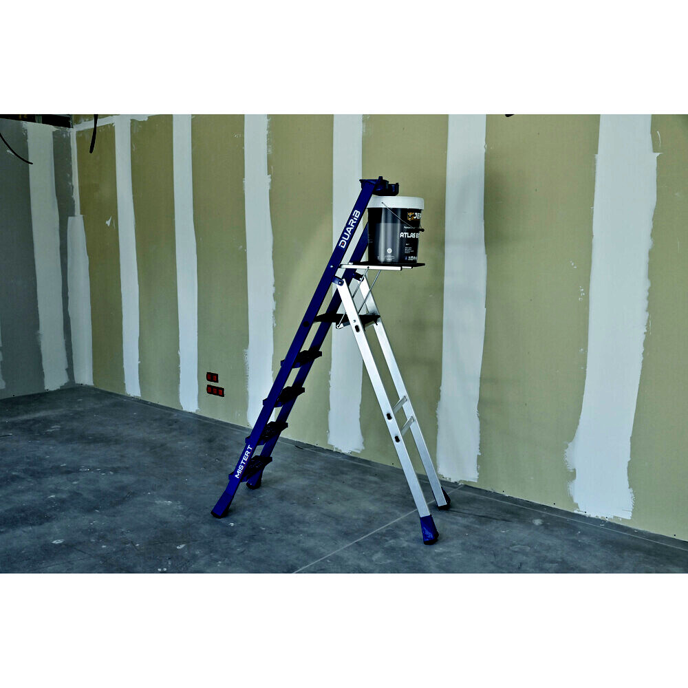 Escabeau 5 marches caillebotis MISTER T Master 3m10 - 649205