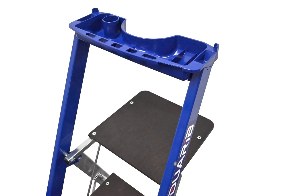 Escabeau à marches caillebotis Mister T Master 2m70 - DUARIB - 649203