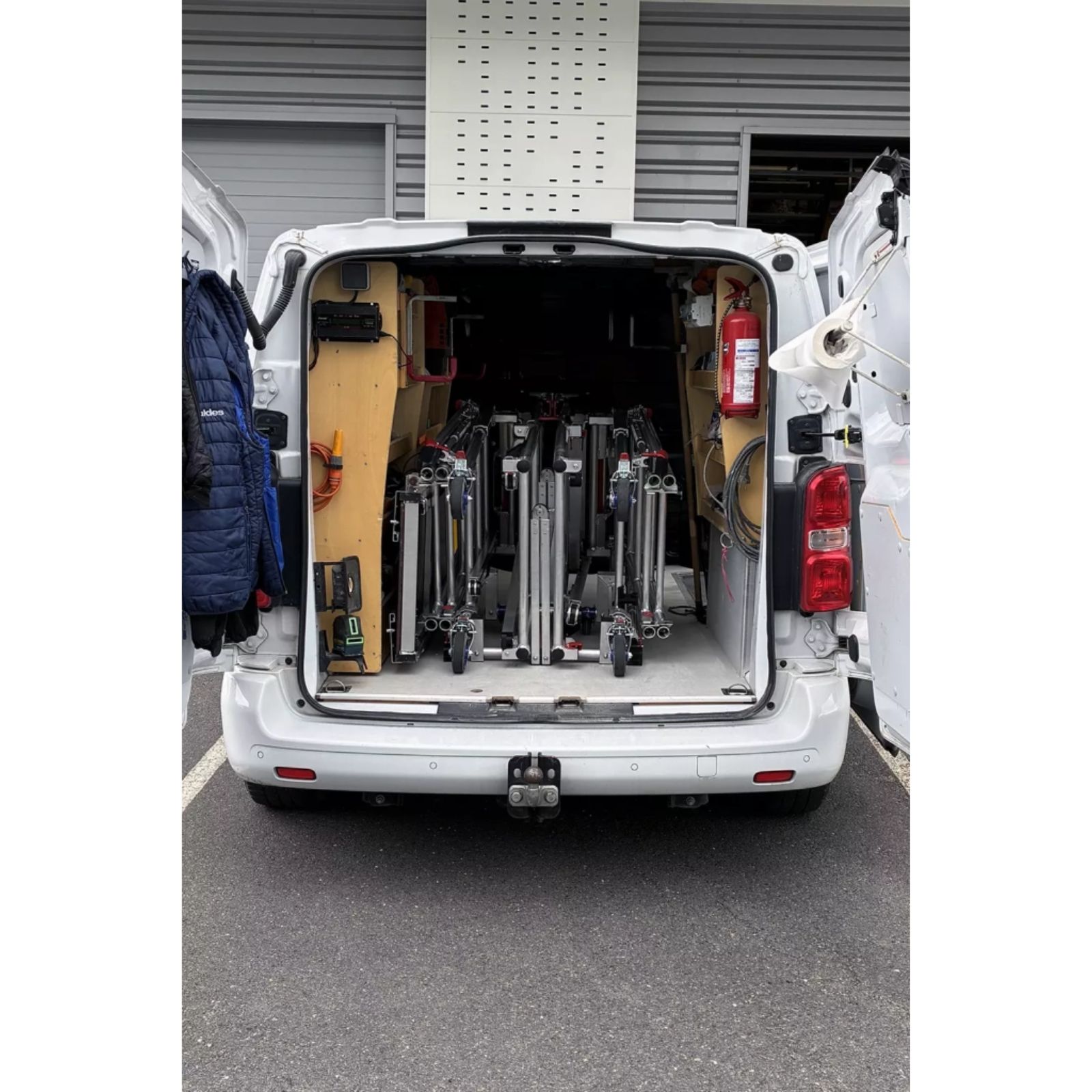 Echafaudage roulant télescopique NOMAD Hauteur travail max 4,75 m DUARIB - 654703