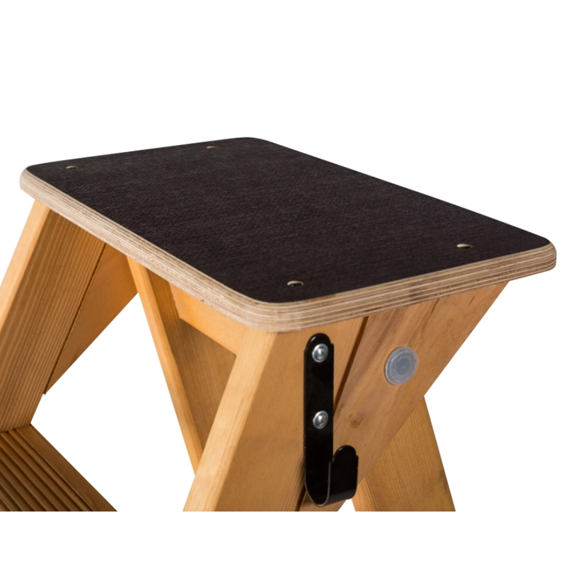 Escabeau bois LYONNAIS 3 marches - DUARIB - 683203