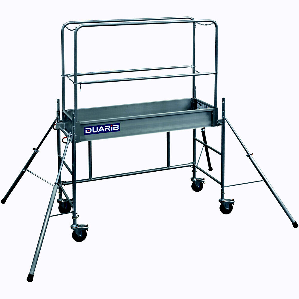 Echafaudage roulant acier Rolly DUARIB hauteur travail 2.90m  - 8015011
